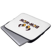 Dog Loyalty Laptopschutzhülle (Vorne Knopf)