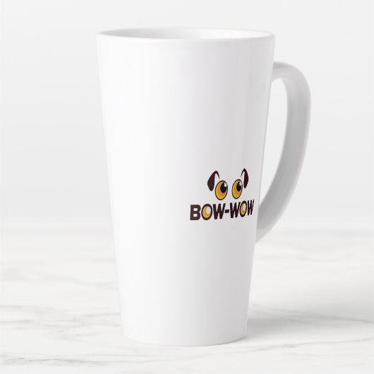 Dog Loyalty Milchtasse (Rechte Ecke)