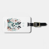 Dog Luggage Tag Gepäckanhänger (Vorderseite horizontal)