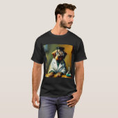 Dog Mad Scientist T-Shirt (Vorne ganz)