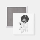 Dog Magnet (Vorderseite/Rückseite)