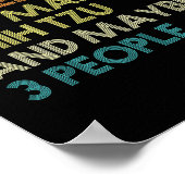 Dog Maltese Shih Tzu Dog Eigentümer Kaffeeliebhabe Poster (Ecke)