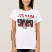 Dog Mama | 3 FotoCollage T-Shirt (Vorderseite)