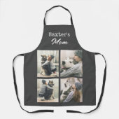 Dog-Mama 4 Fotovorlage Schürze (Vorderseite)