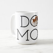 Dog Mama Cavalier King Charles Spaniel Kaffeetasse (Vorderseite Links)