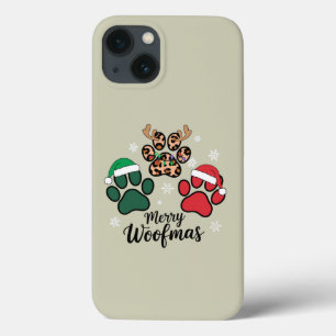 Dog Mama Christmas Merry Woofmas Hund Lover Xmas Case-Mate iPhone Hülle