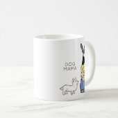Dog Mama Coffee Tasse (VorderseiteRechts)