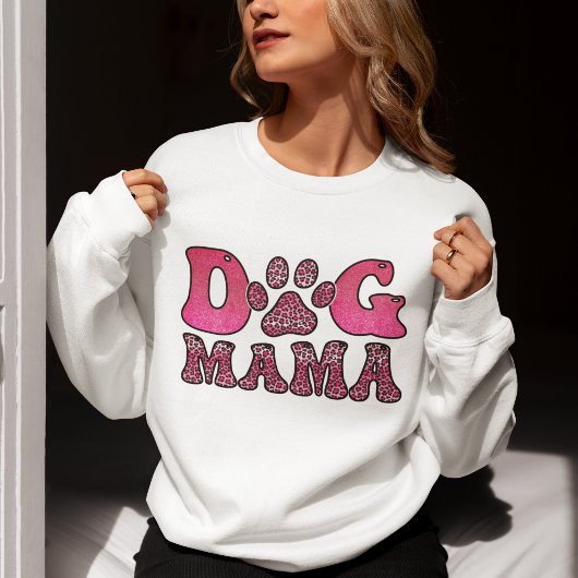 Dog Mama – Cozy Dog Lover Sweatshirt