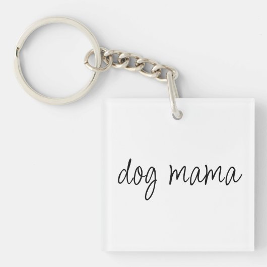 Dog Mama: Dog Lover keychain pet animals Schlüsselanhänger (Vorderseite)