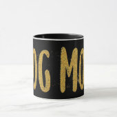 DOG-MAMA, Goldmedaille-Glitzer Tasse (Zentrum)