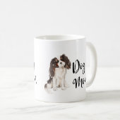 Dog Mama King Charles Spaniel Kaffeetasse (VorderseiteRechts)