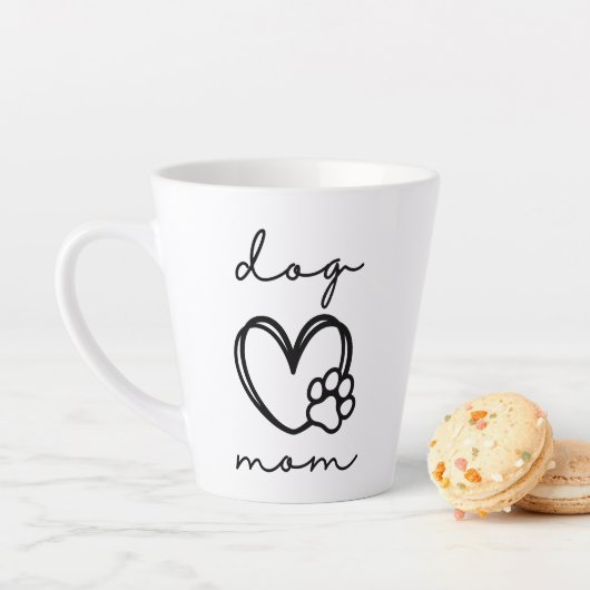 DOG MAMA LATTE TASSE (Beispiel)