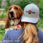 DOG-MAMA mit Paw Print | Coole Canine Lover Bestickte Baseballkappe<br><div class="desc">Sie haben Liebe und kümmern sich um sie wie Kinder, und sie geben Ihnen im Gegenzug bedingungslose Liebe. Du bist eine Hundemutter und das ist das Beste, was dir je passiert ist! Ein phantastischer Pfoten druckt Baseballkappe für die Mutter, die Kinder hat einen Meter. Dieser coole bestickte Hut ist ein...</div>