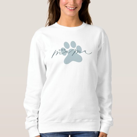 Dog Mama Niedlich Sweatshirt (Vorderseite)