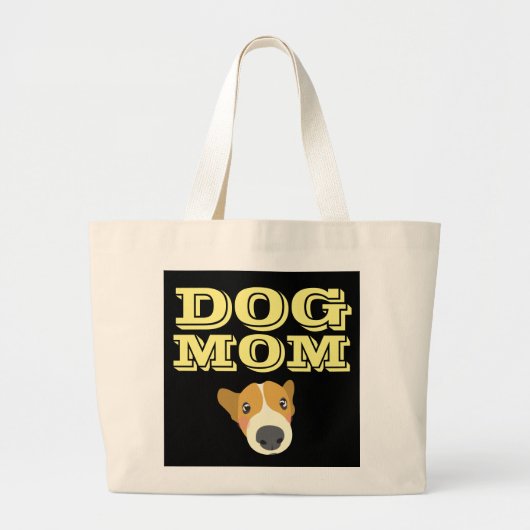 DOG MAMA NIEDLICHE TASCHE HANDBAGS PURSE (Vorne)