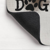 DOG-MAMA-Pawprints mit Dirt Mousepad (Ecke)