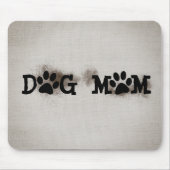 DOG-MAMA-Pawprints mit Dirt Mousepad (Vorne)