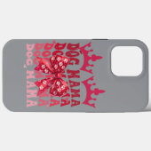 Dog Mama Phone Case mit Kronen und Bow (Rückseite (Horizontal))