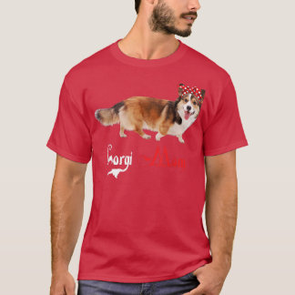 Dog Mama Puppy Mama Corgi T - Shirt