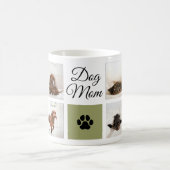 Dog-Mama PW Print 8 Fotos benutzerdefiniert Kaffeetasse (Mittel)