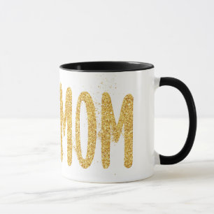 DOG-MAMA, Smuals Gold Glitzer Tasse