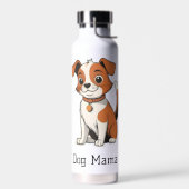 Dog Mama Stilvolle Wasserflasche Trinkflasche (Links)