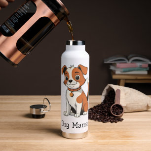 Dog Mama Stilvolle Wasserflasche Trinkflasche