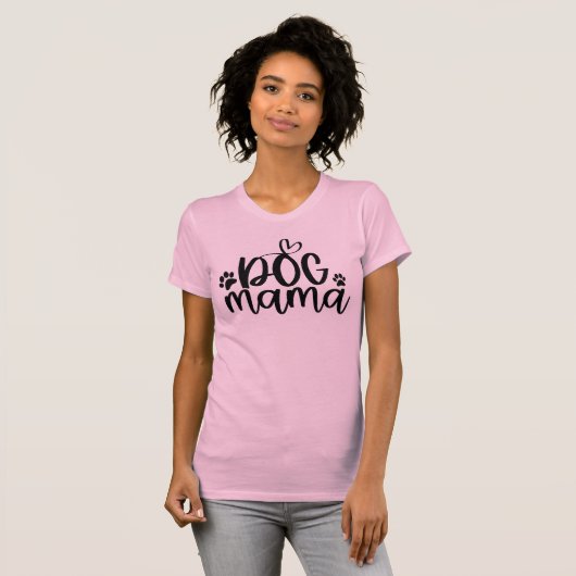 Dog Mama T-Shirt (Vorne ganz)