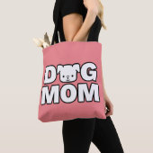DOG MAMA Tote Beutel (rosa) Tasche (Von Nahem)