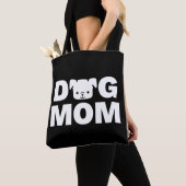 DOG MAMA Tote Tasche (schwarz) (Von Nahem)