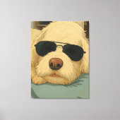 Dog Max Leinwanddruck (Vorderseite)