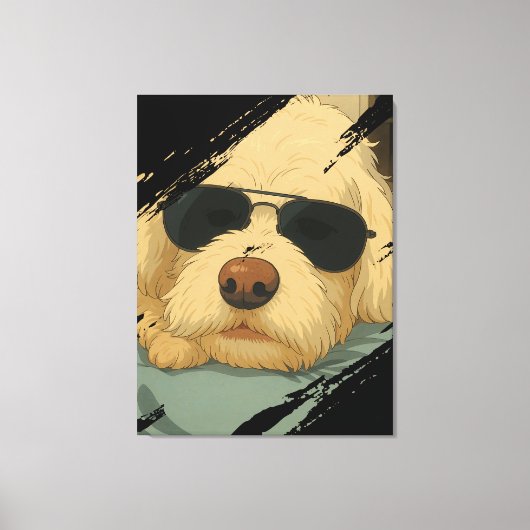 Dog Max Leinwanddruck (Vorderseite)