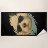 Dog Max Strandtuch (Vorderseite)