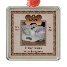 Dog Memorial Brown Tones