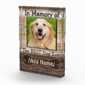 Dog Memorial Fotoblock (Rechts)