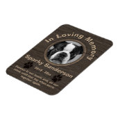 Dog Memorial Magnet (Linke Seite)