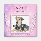 Dog Memorial Magnet (Vorne)