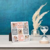 Dog Memorial Pet Loss Geschenk Moderne Farben 5 Fo Fotoplatte (InSitu)