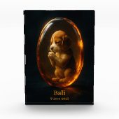 Dog Memorial Photo Block - Beagle  (Vorderseite)