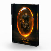 Dog Memorial  Photo Block - Cane Corso  (Rechts)