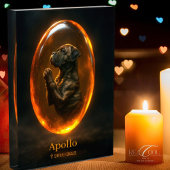 Dog Memorial  Photo Block - Cane Corso 