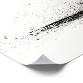 Dog Modesty Imitats Canvas Print Poster (Ecke)