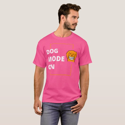 Dog-Modus eingeschaltet T-Shirt (Vorne ganz)