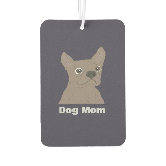 Dog Mom Autolufterfrischer (Rückseite)