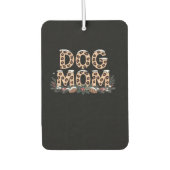 dog mom Classic T-Shirt Autolufterfrischer (Vorderseite)