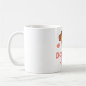 Dog Mom Era Funny Pet Design Kaffeetasse (Links)