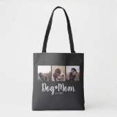 Dog Mom Established Script Black 3 Photo  Tasche (Vorderseite)
