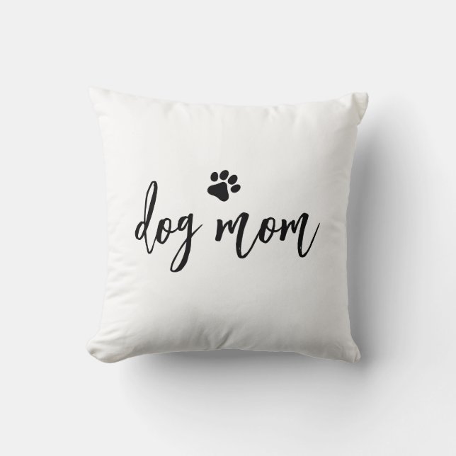 Dog mom kissen (Vorderseite)