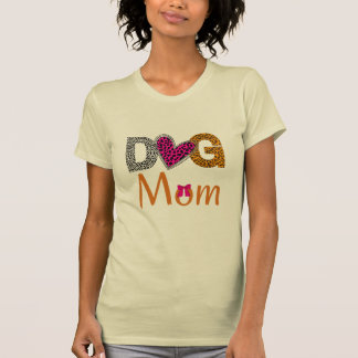 Dog Mom Leopard Print/Trending Dog  Lover Gift T-Shirt
