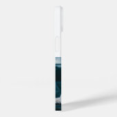 Dog Mom Photo Black  text iPhone Case (Rückseite / Rechts)